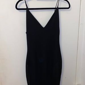 Mesh bodysuit dress